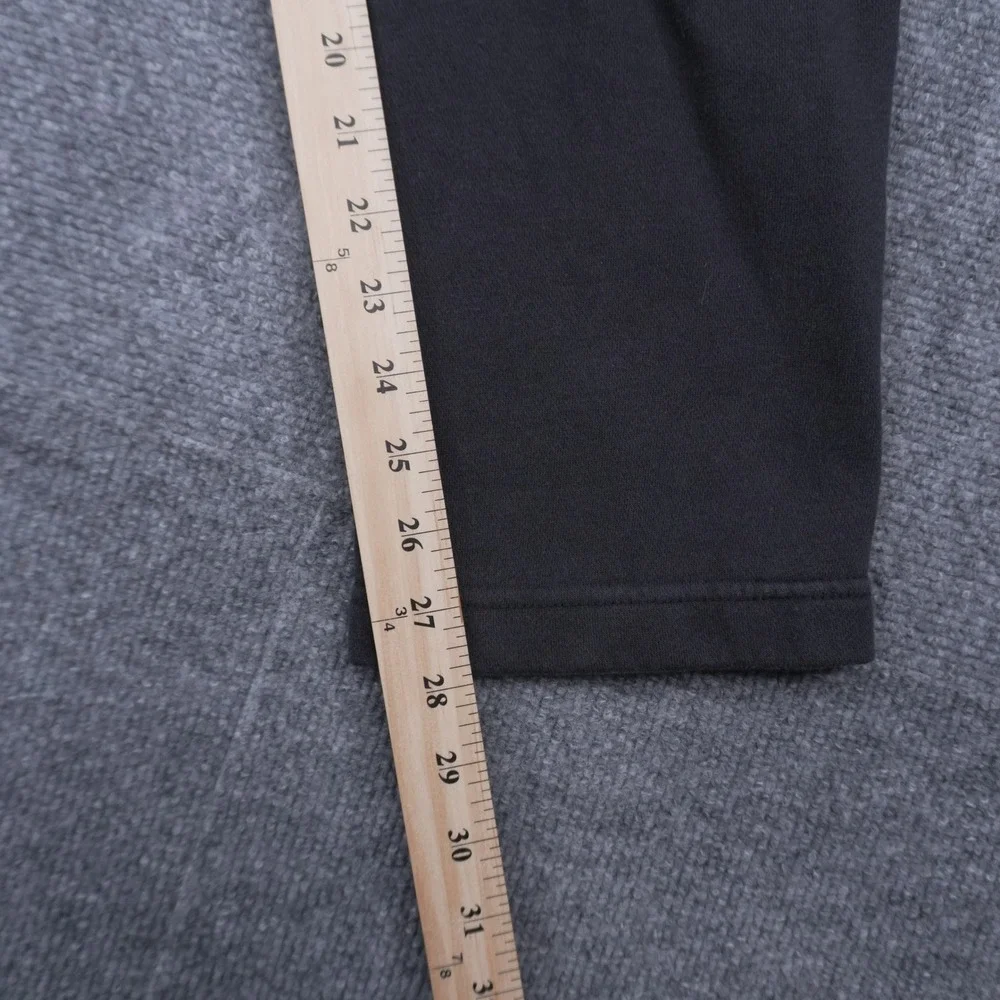 Nike Sweatpants Mens Medium Black Fleece Joggers Embroidered Logo Pockets